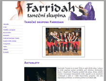 Tablet Screenshot of farridah.com